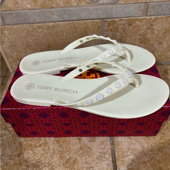 Tory Burch Studded Jelly Sandal- Size 9 - Picture 6 of 8